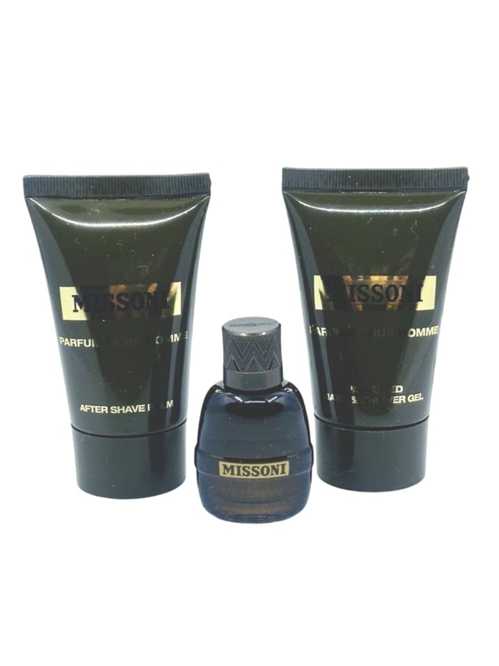 MISSONI Parfum Pour Homme Gift Set - Bath/Shower Gel, EDP, After Shave Balm